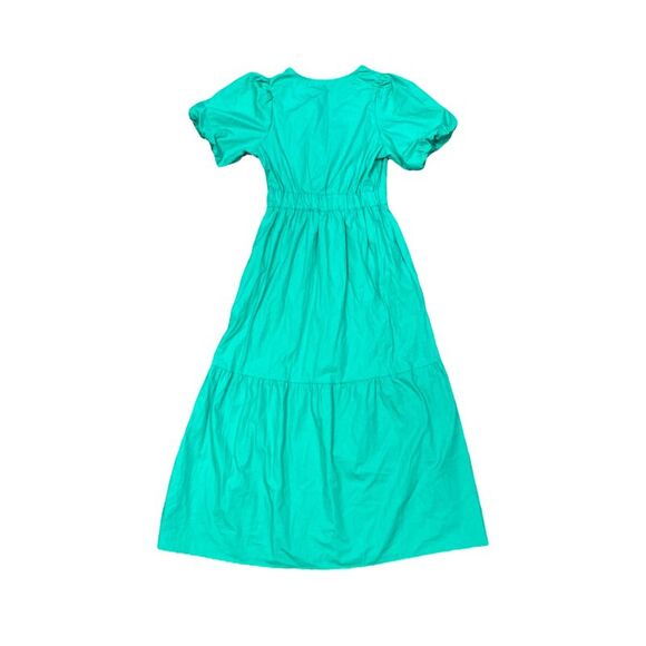 French Connection Women's Bubble Sleeve Poplin Maxi Dress - Mint - Picture 2 of 3